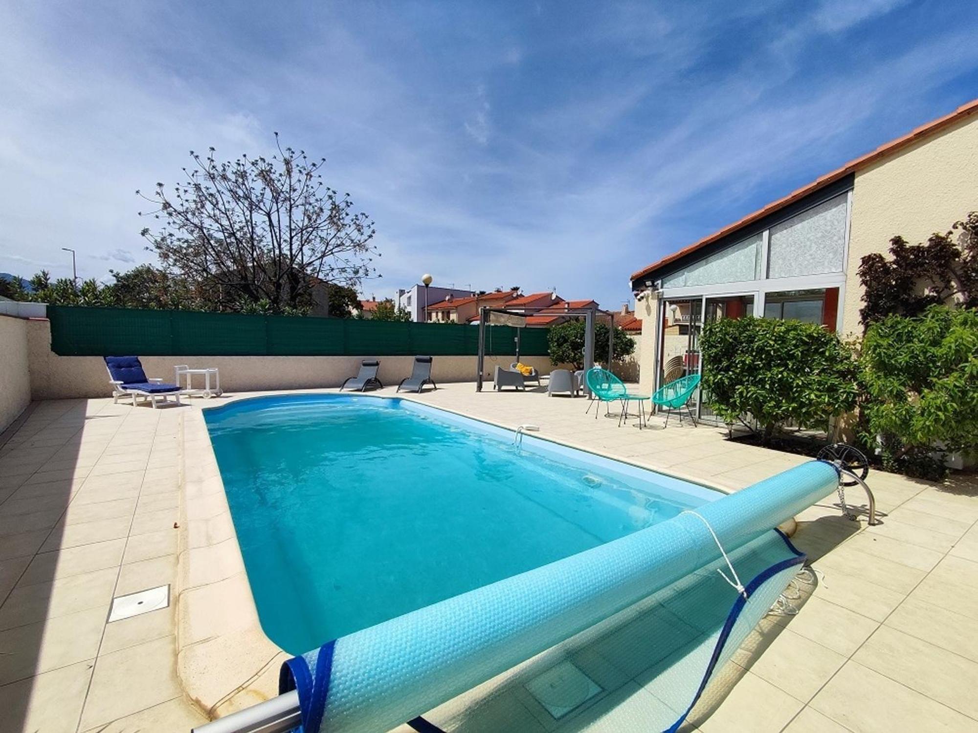 Pavillon 6 Pers A Argeles-Sur-Mer: Piscine, Clim, Parking, Wifi, Proche Plage - Fr-1-776-5 Exteriör bild