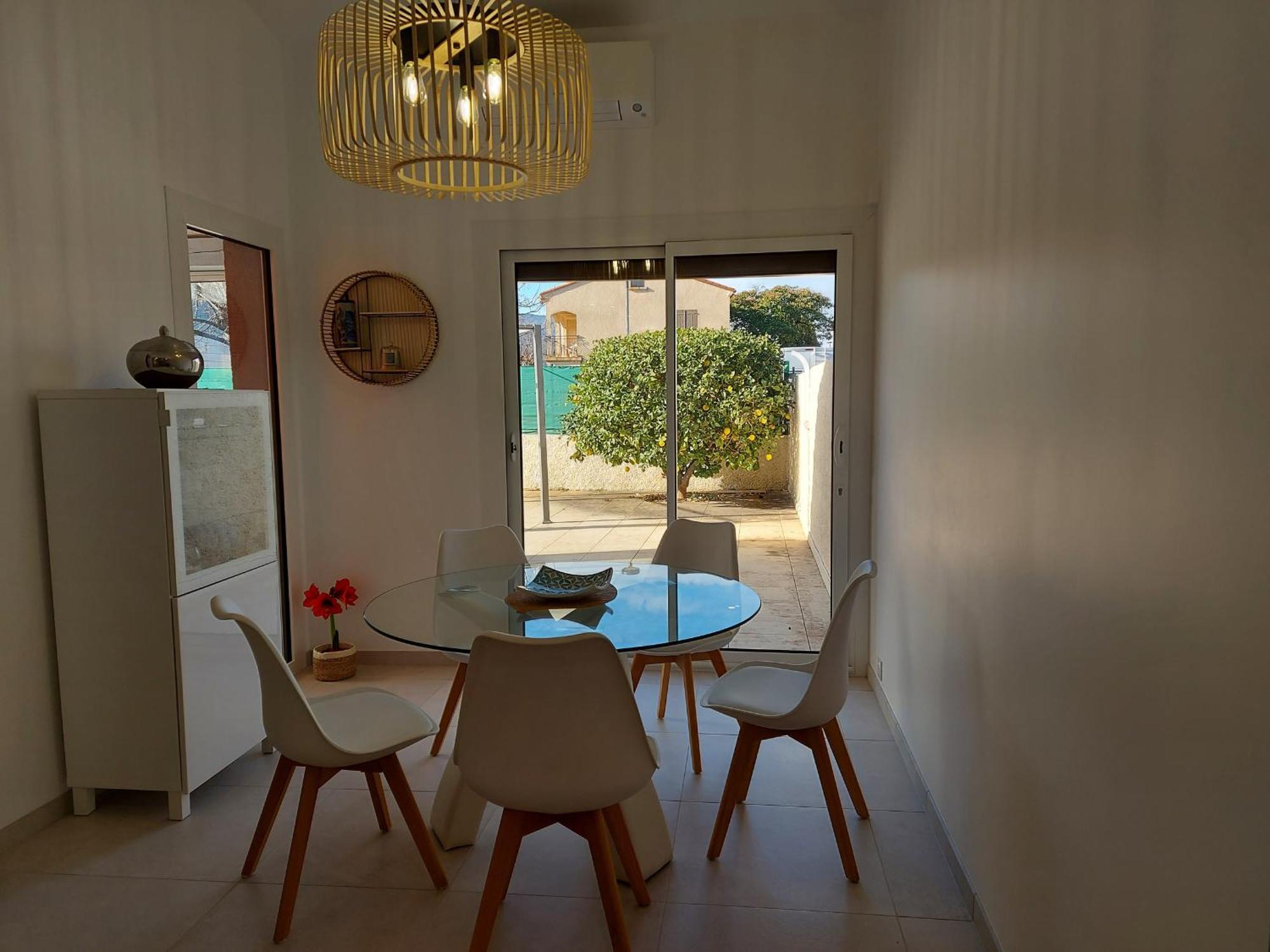 Pavillon 6 Pers A Argeles-Sur-Mer: Piscine, Clim, Parking, Wifi, Proche Plage - Fr-1-776-5 Exteriör bild